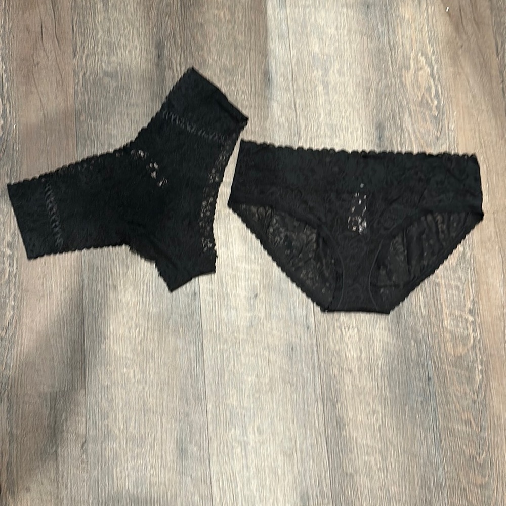 Victoria’s Secret - Black Lace Panty - Size XL